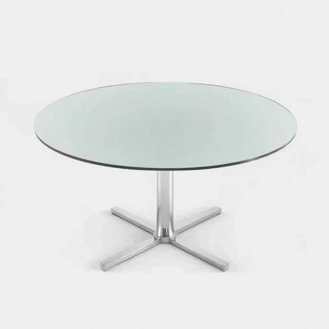 ContemporaryGlass Top Dining Table