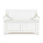 CoastalWhite Storage Bench